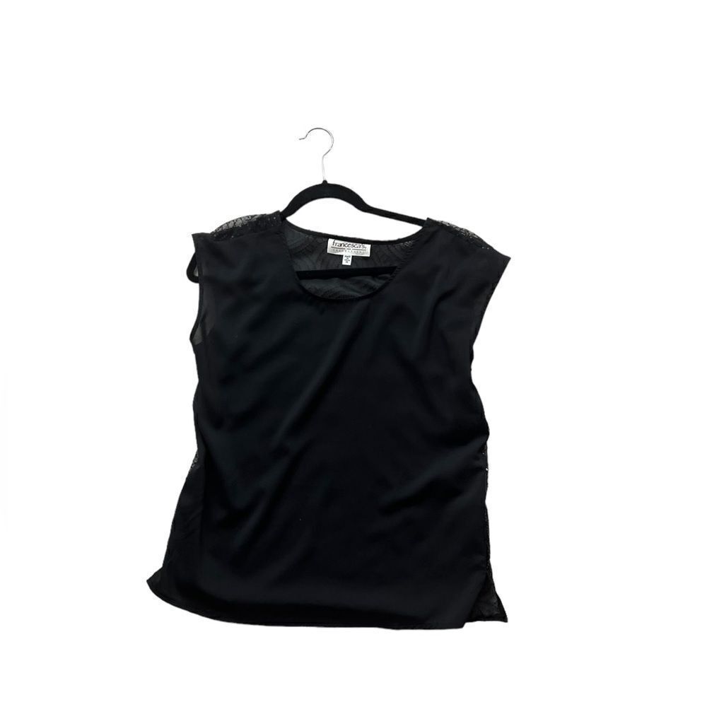 Black sequin top
